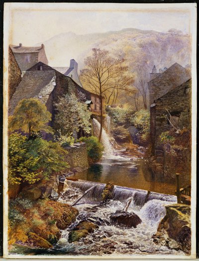 Le vieux moulin à eau - James Duffield Harding