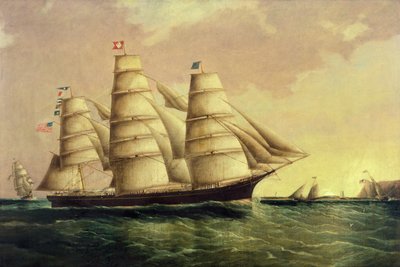 Valparaiso (oil on canvas) - James E. Buttersworth