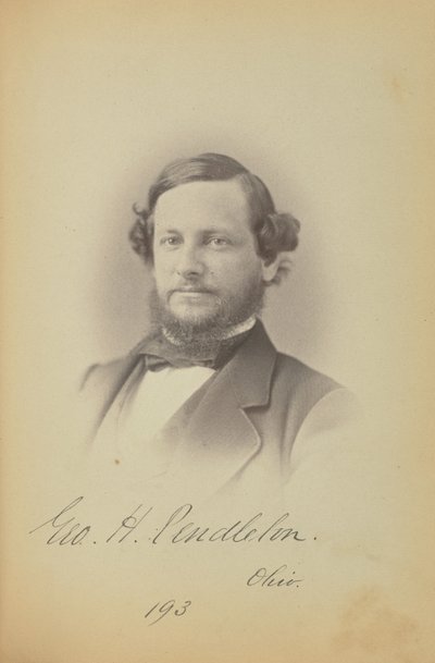 George H. Pendleton - James Earle McClees