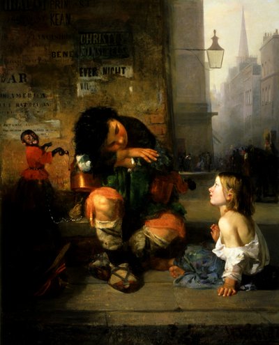 Le garçon savoyard à Londres, 1865 - James Edward Freeman