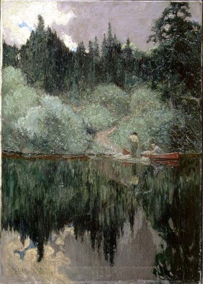 Éclaircie après la pluie, rivière Maganatawan, Ontario - James Edward Hervey Macdonald