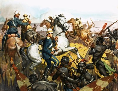Louis Napoléon, prince impérial, sur le point d
