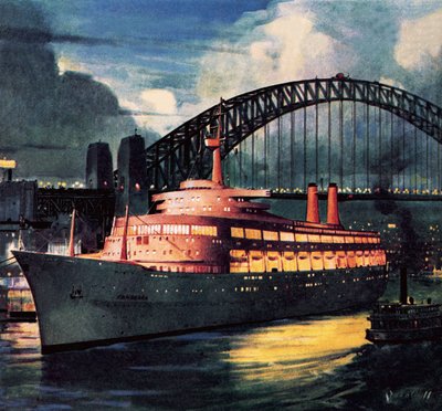 SS Canberra - James Edwin McConnell