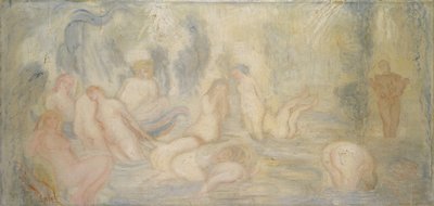 Baigneuses (Lignes courbes et ondulantes) 1911 - James Ensor