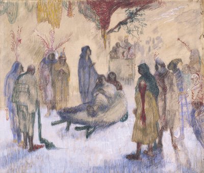 Christ avec les boiteux - James Ensor