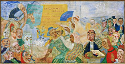 Le masque arraché - James Sidney Ensor