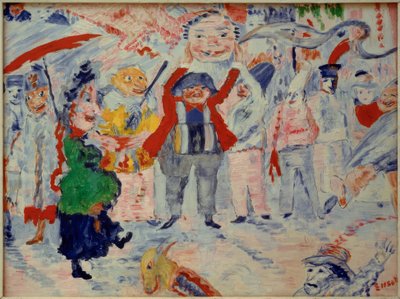 Carnaval en Flandre - James Sidney Ensor