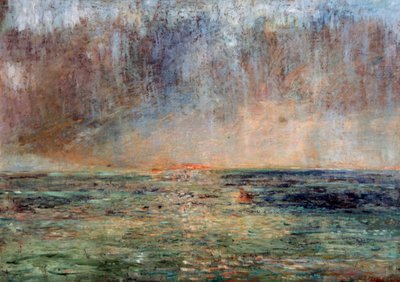 Grand paysage marin (Coucher de soleil) - James Ensor