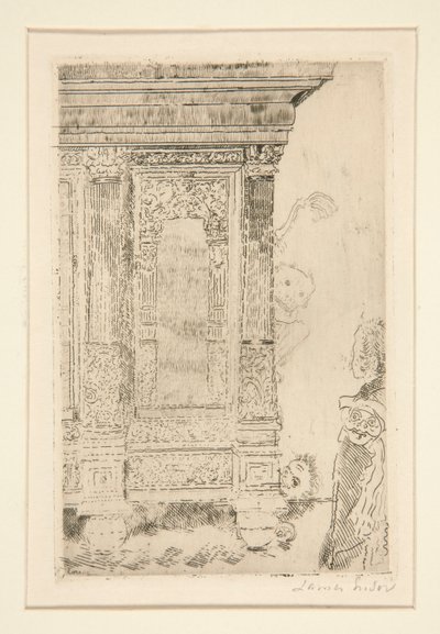 Le meuble hanté - James Ensor