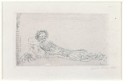 Mon portrait en 1960 - James Ensor