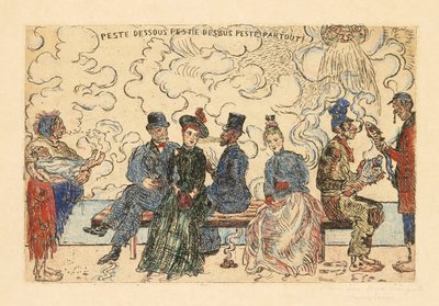 Peste dessous, Peste dessus, Peste partout - James Ensor