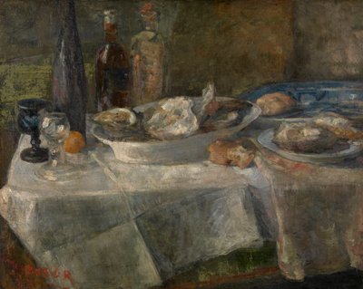 Nature morte avec des huîtres - James Ensor