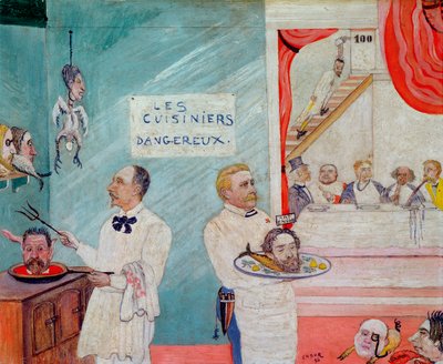 Les Cuisiniers dangereux - James Ensor
