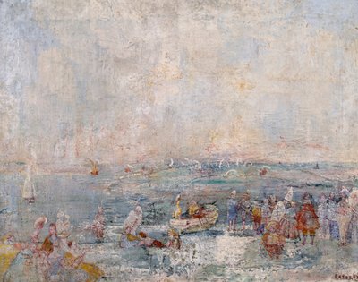 Le carnaval sur la plage - James Ensor