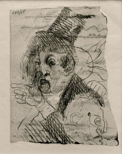 Deux têtes et une main - James Sidney Ensor