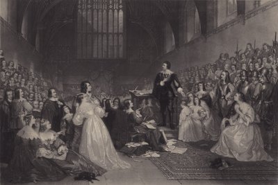 Le procès de Thomas, comte de Strafford, dans le Westminster Hall, 1641 - James F. Scott