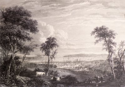Vue de Dundee depuis Balgay Hill - James Fenton