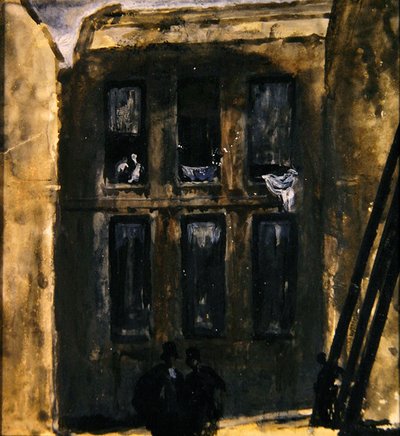 Scène de rue, c.1910 - James Ferrier Pryde