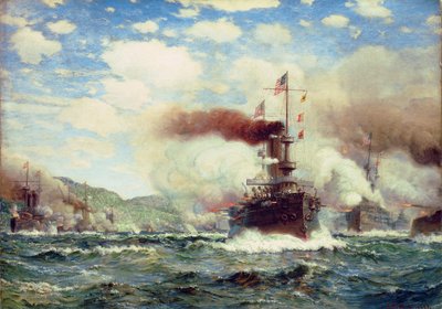 Bataille navale explosion - James Gale Tyler