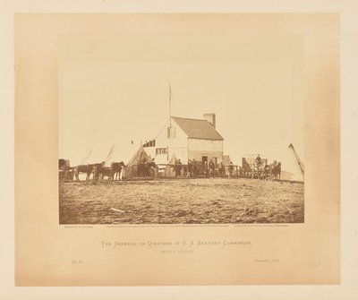 Le Shebang, ou les quartiers de la Commission sanitaire américaine, Brandy Station - James Gardner