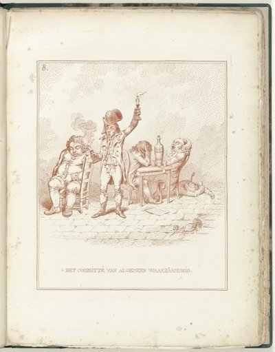 Comité de Vigilance Générale, 1795 - James Gillray (possibly)