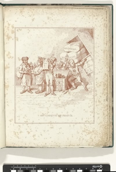 Comité des Finances, 1795 - James Gillray (possibly)