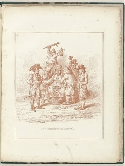 Comité de Santé, 1795 - James Gillray (possibly)