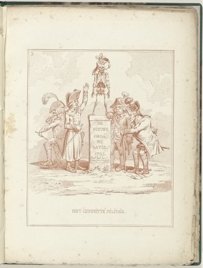 Comité des Affaires Militaires, 1795 - James Gillray (possibly)
