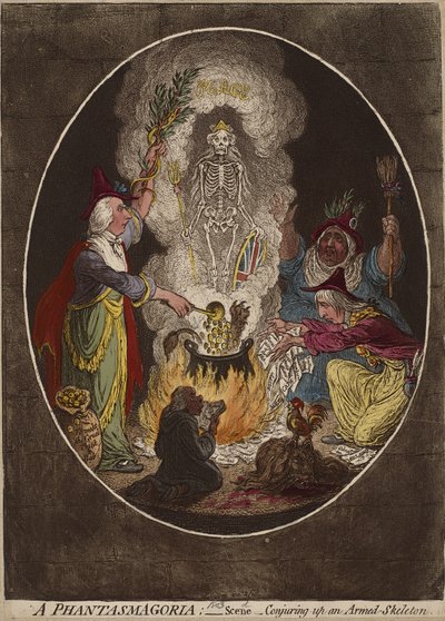 Une fantasmagorie; - Scène - Conjuration d