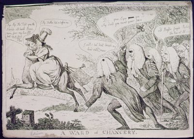 Un pupille de la chancellerie - James Gillray