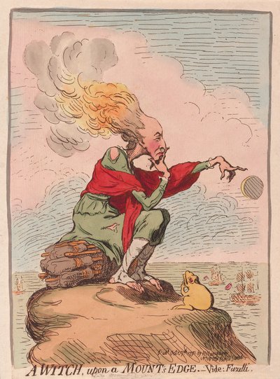Une sorcière au bord d