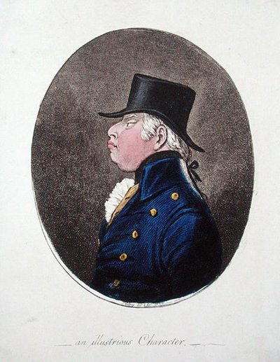 Un personnage illustre - James Gillray