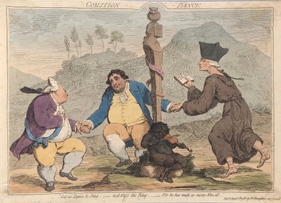La Danse de la coalition - James Gillray