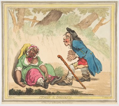 Cymon et Iphigénie, 2 mai 1796 - James Gillray
