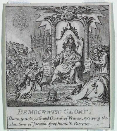 Démocratie, ou une esquisse - James Gillray