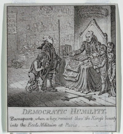 Démocratie, ou une esquisse - James Gillray