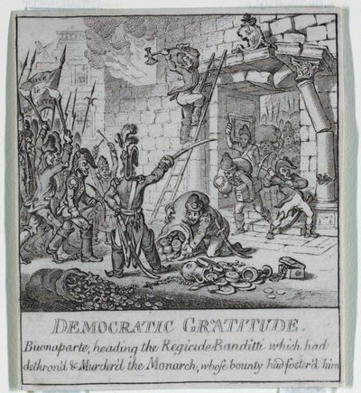 Démocratie, ou une esquisse - James Gillray