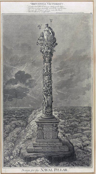 Conception pour le pilier de la marine 