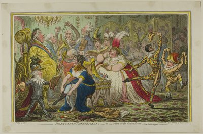 Amateurs-Théâtres - James Gillray