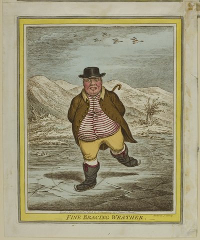 Beau temps vivifiant - James Gillray