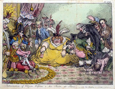 Introduction du citoyen Volpone et de sa suite, à Paris (Napoléon Bonaparte; Arthur O