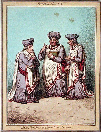 Les membres du Conseil des Anciens, planche 2 de 