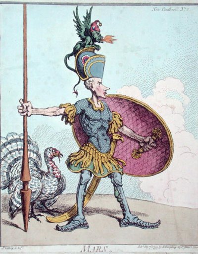 Mars - James Gillray
