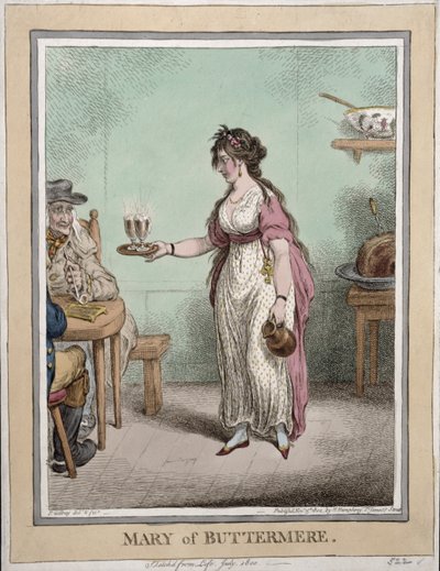 Mary de Buttermere, esquissée d