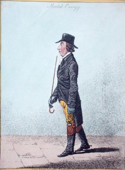 Énergie Mentale, publié par Hannah Humphrey en 1801 - James Gillray