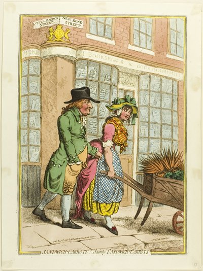 Carottes-sandwichs - Carottes-sandwichs délicates - James Gillray