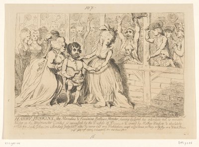 Caricature de la politique intérieure anglaise, 1788 - James Gillray
