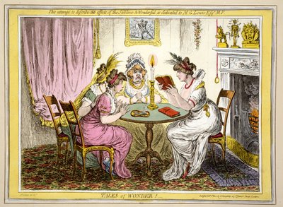 Contes de Merveille, pub. H. Humphrey, Londres, 1802 - James Gillray