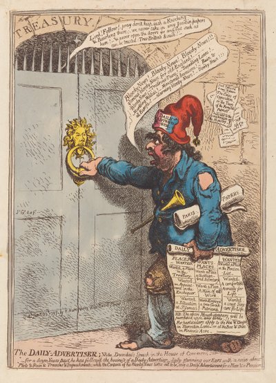 Le quotidien, 1797 - James Gillray
