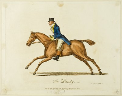 Le Dandy - James Gillray